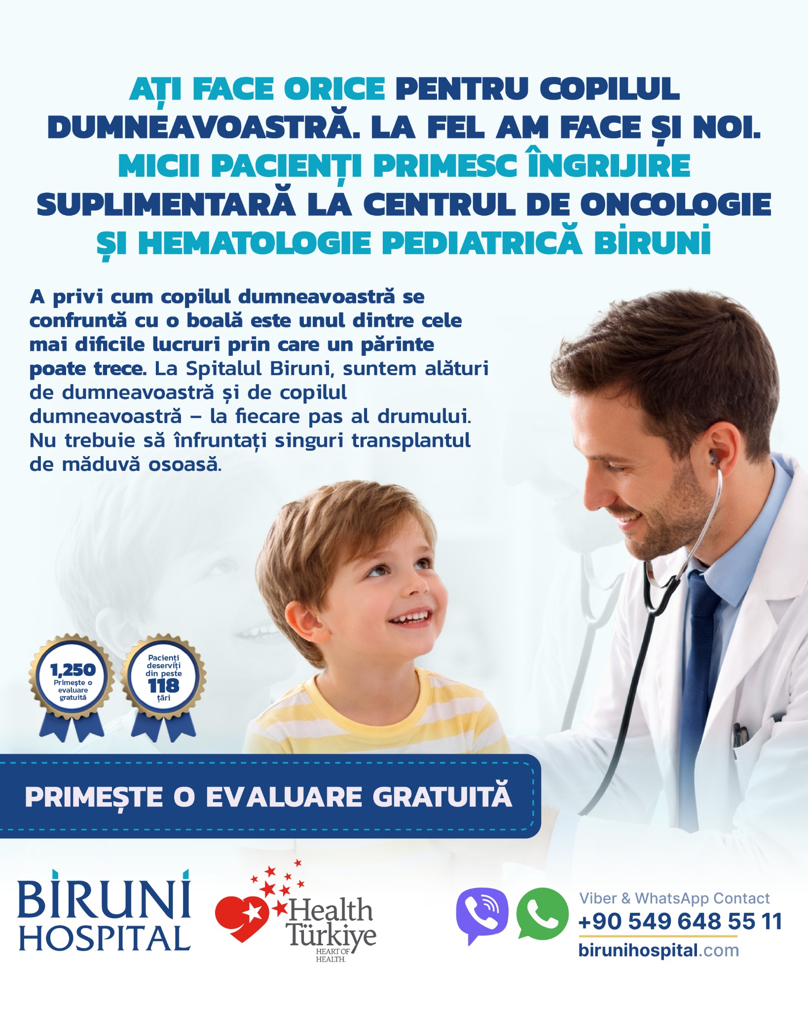 Biruni University Hospital Facebook ad