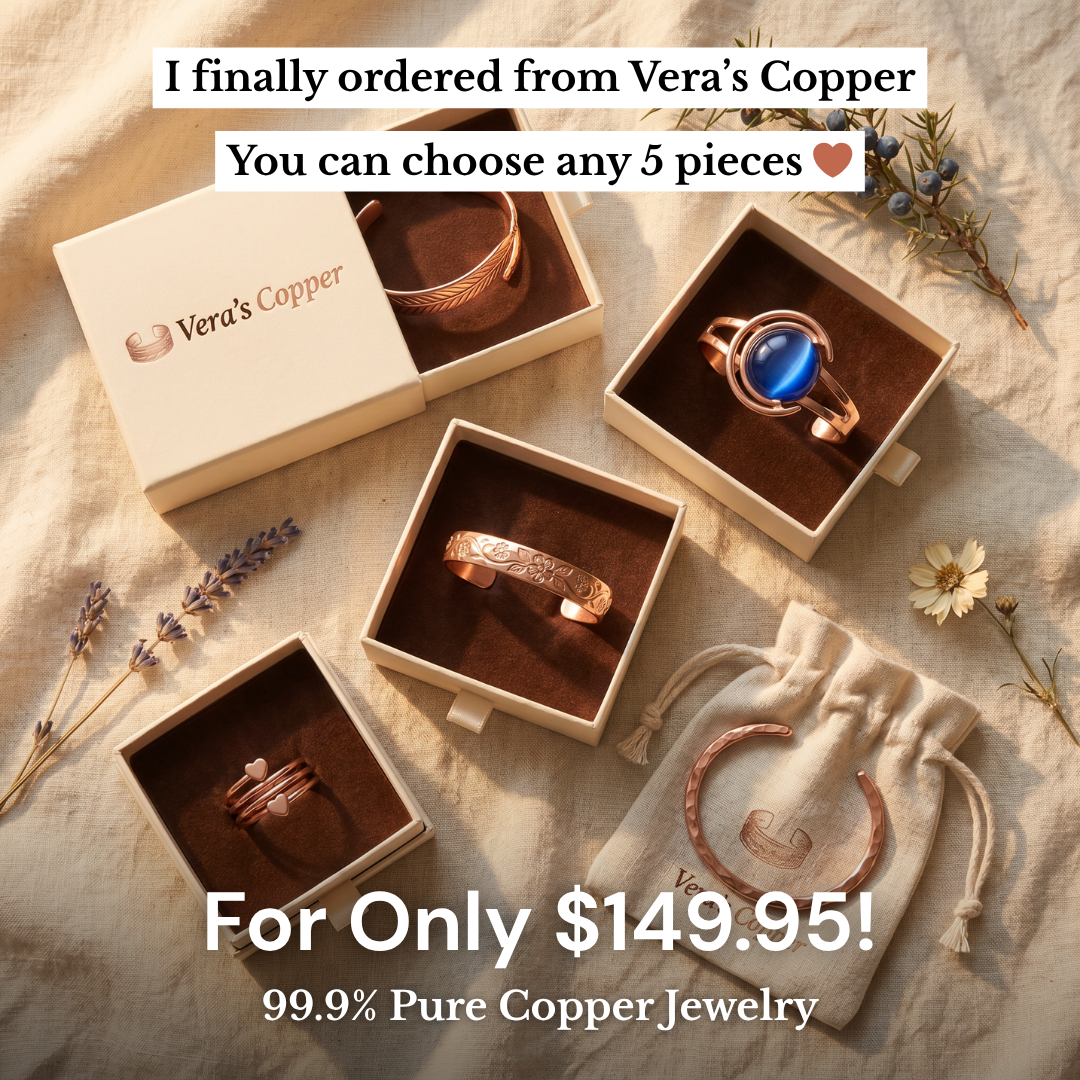 Vera’s Copper Jewelry Facebook ad