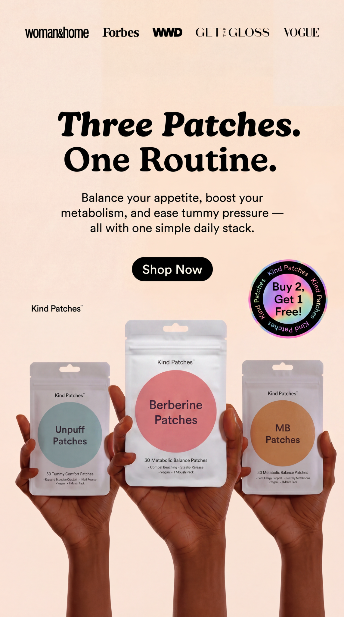 Kind Patches Facebook ad