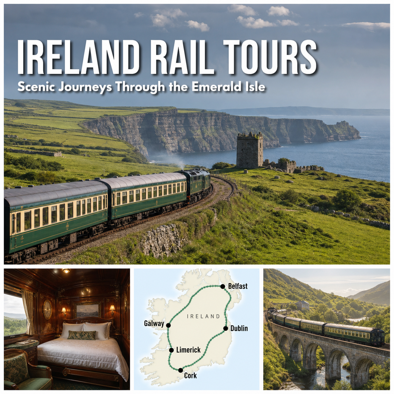 InsightfulSearches Facebook ad: All-Inclusive Ireland Tour Packages