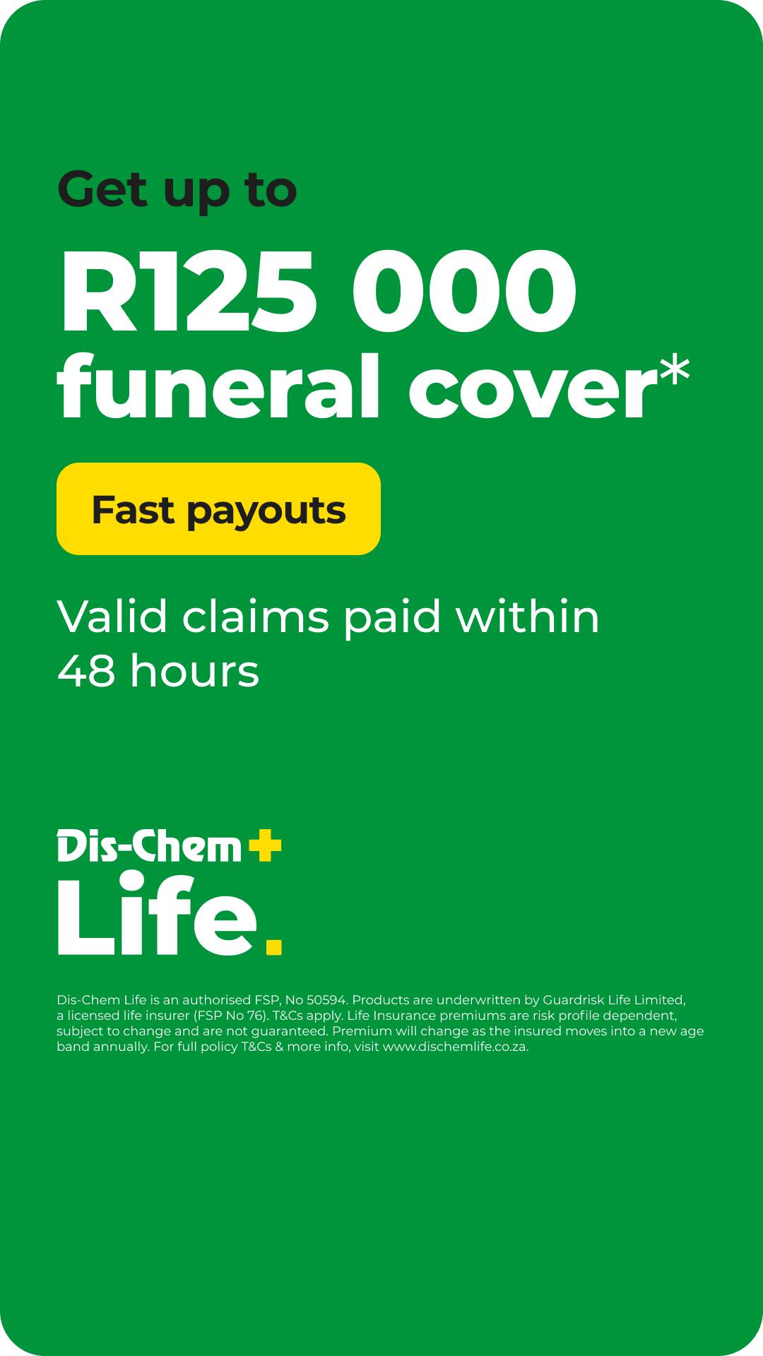 Dis-Chem Life Facebook ad