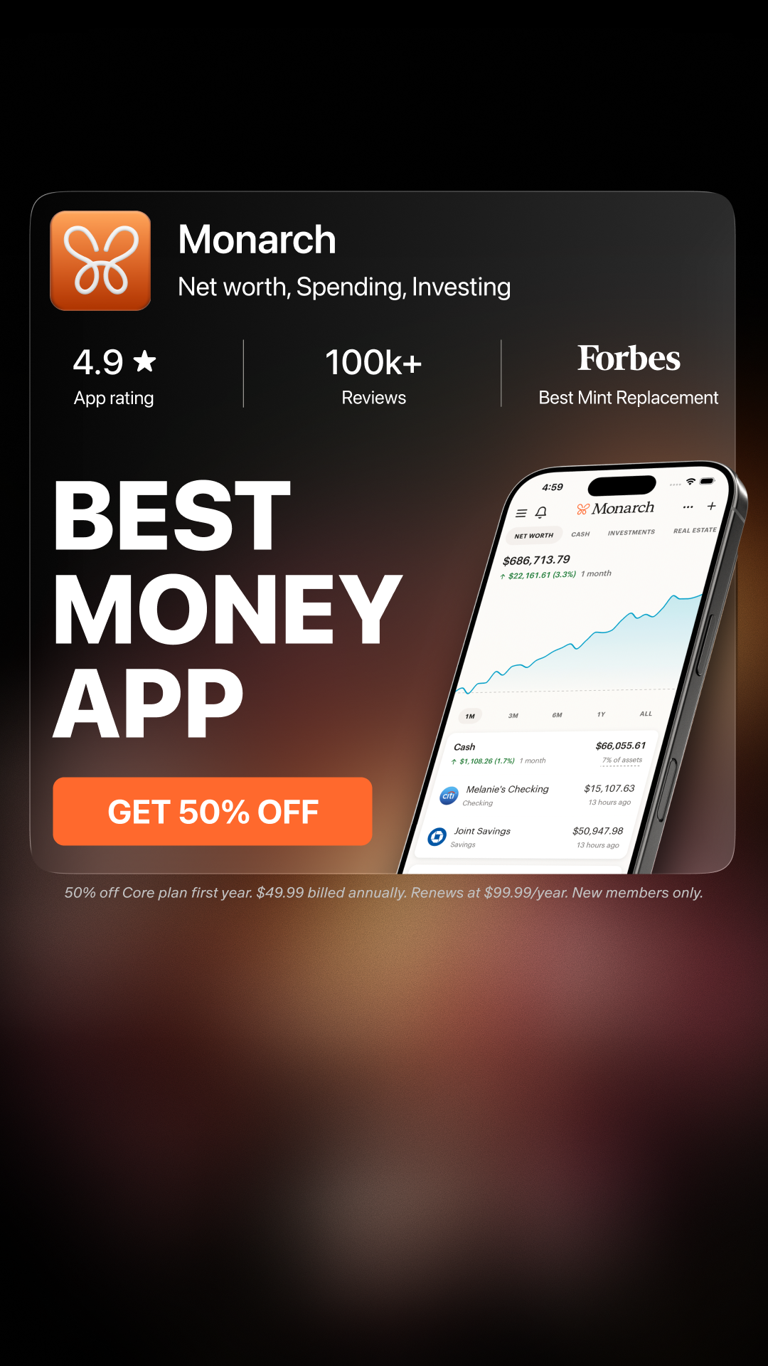 Monarch Facebook ad