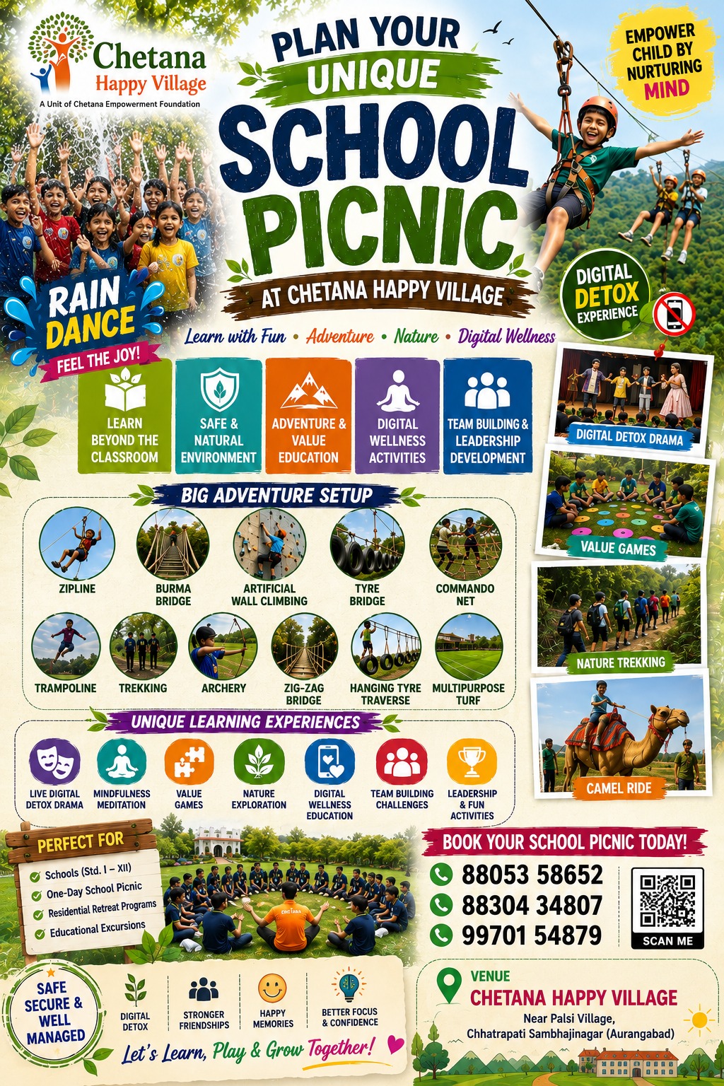 Chetana Empowerment foundation Facebook ad: Plan Your Perfect Picnic