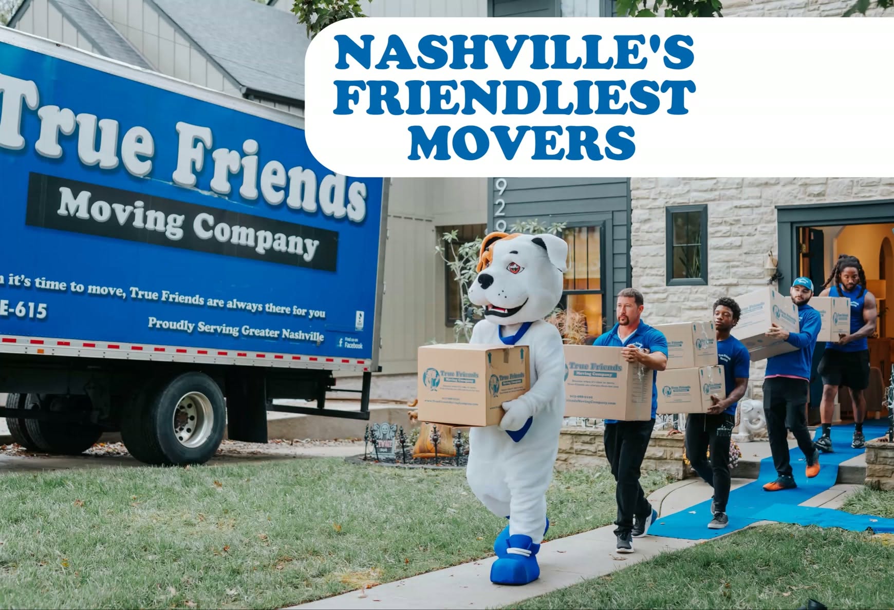 True Friends Moving Company Facebook ad: Get Your FREE Quote