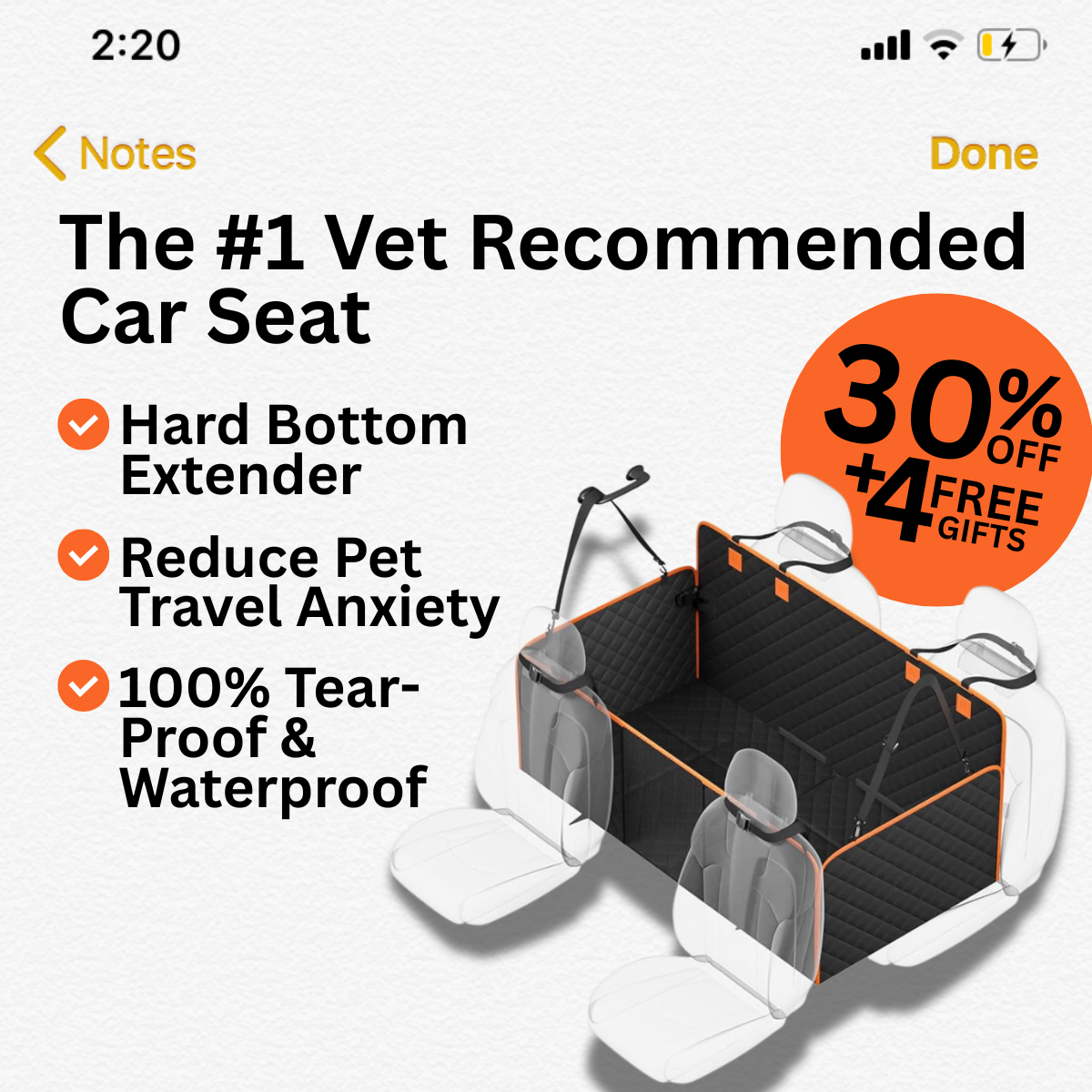 PetsVet Supply Facebook ad