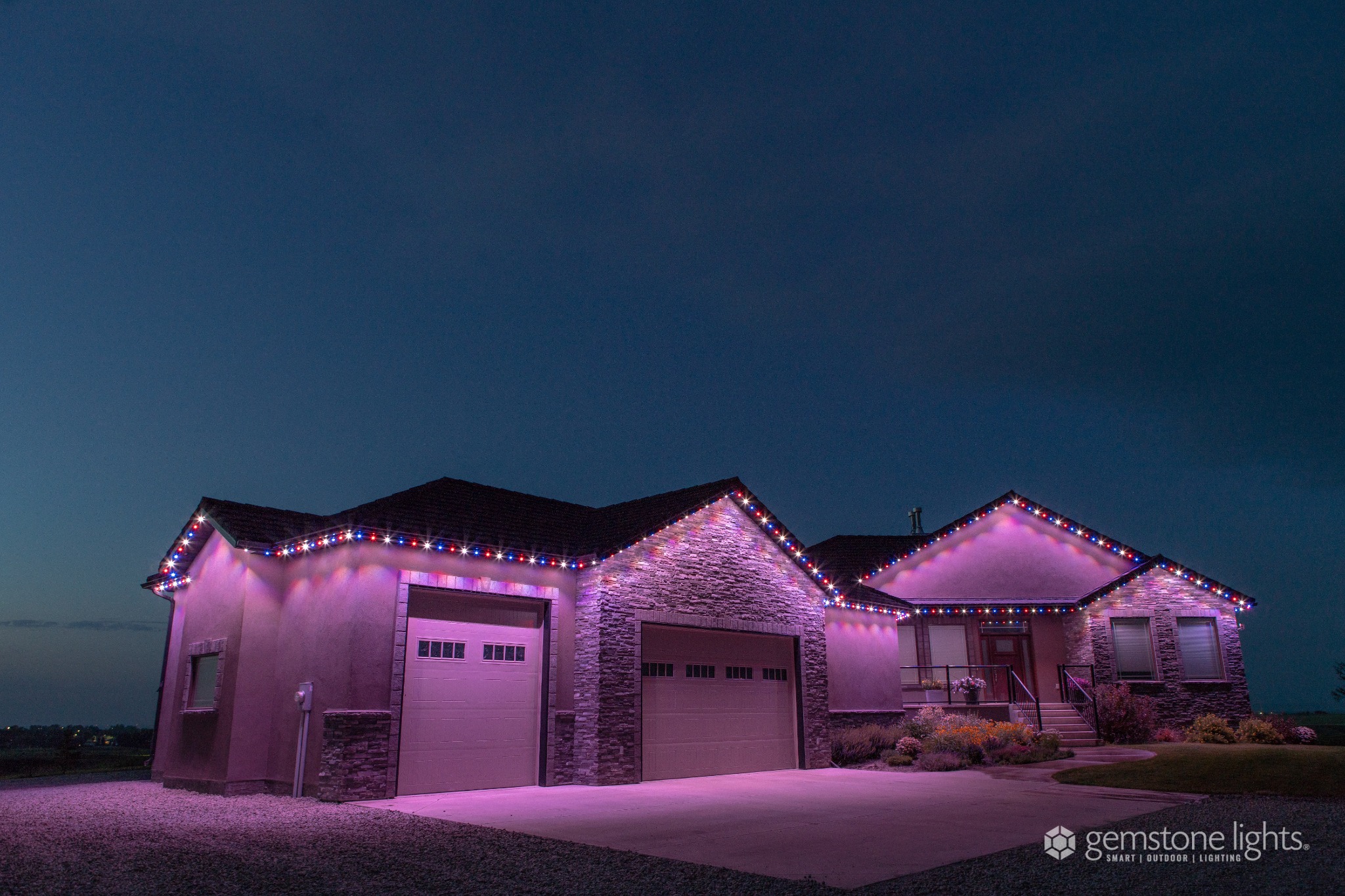 Ferguson Electrical Solutions Inc Facebook ad: Looking For Permanent Gemstone Lights?