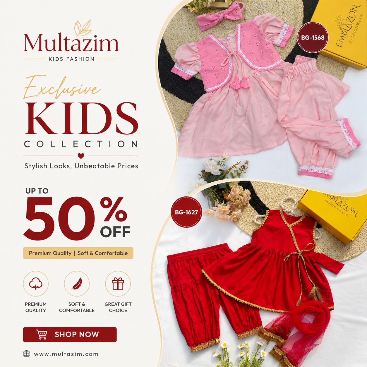 Multazim Fashion Facebook ad