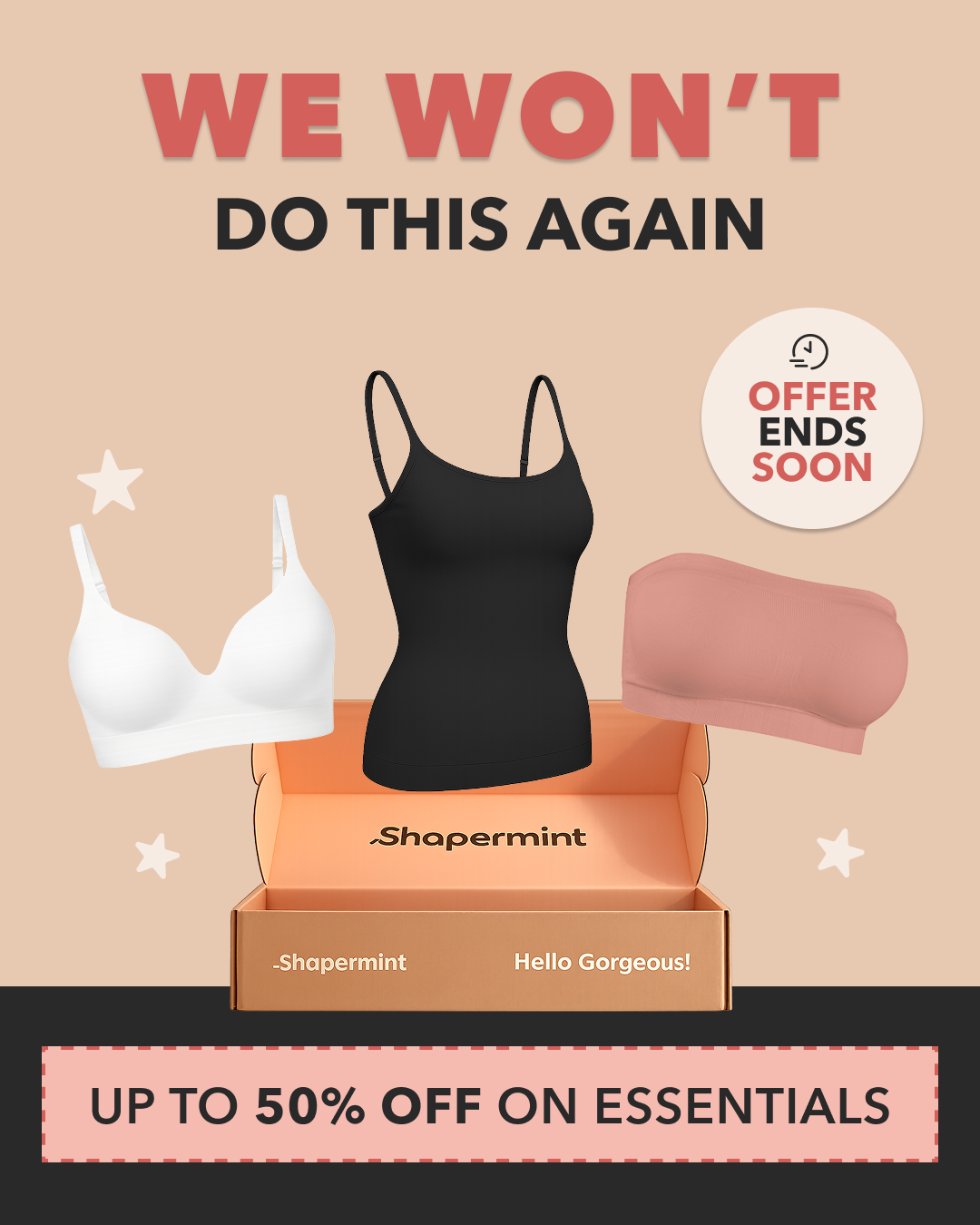 Shapermint Facebook ad