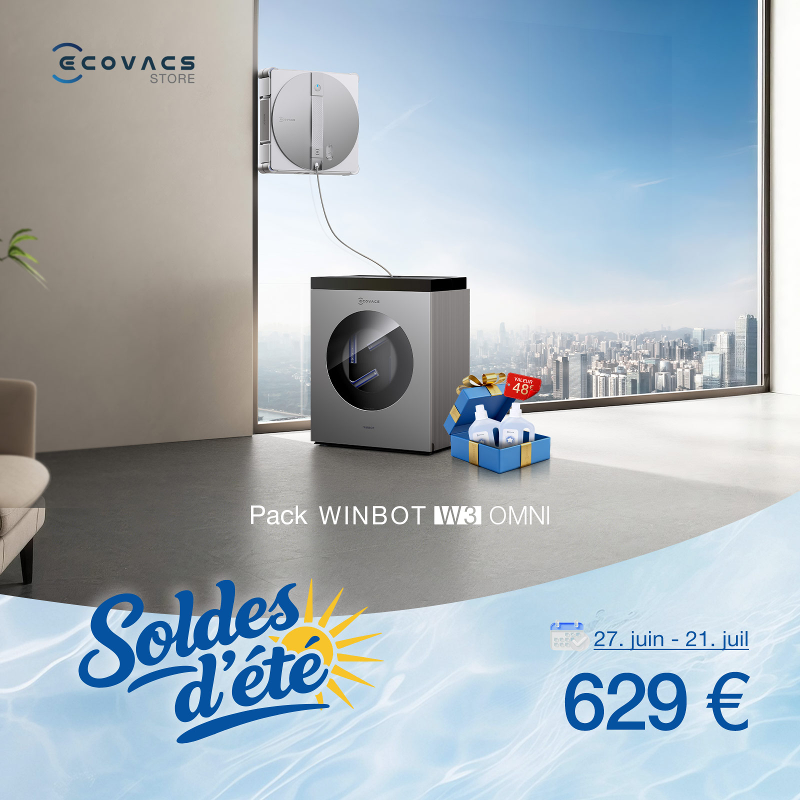 Ecovacs Facebook ad
