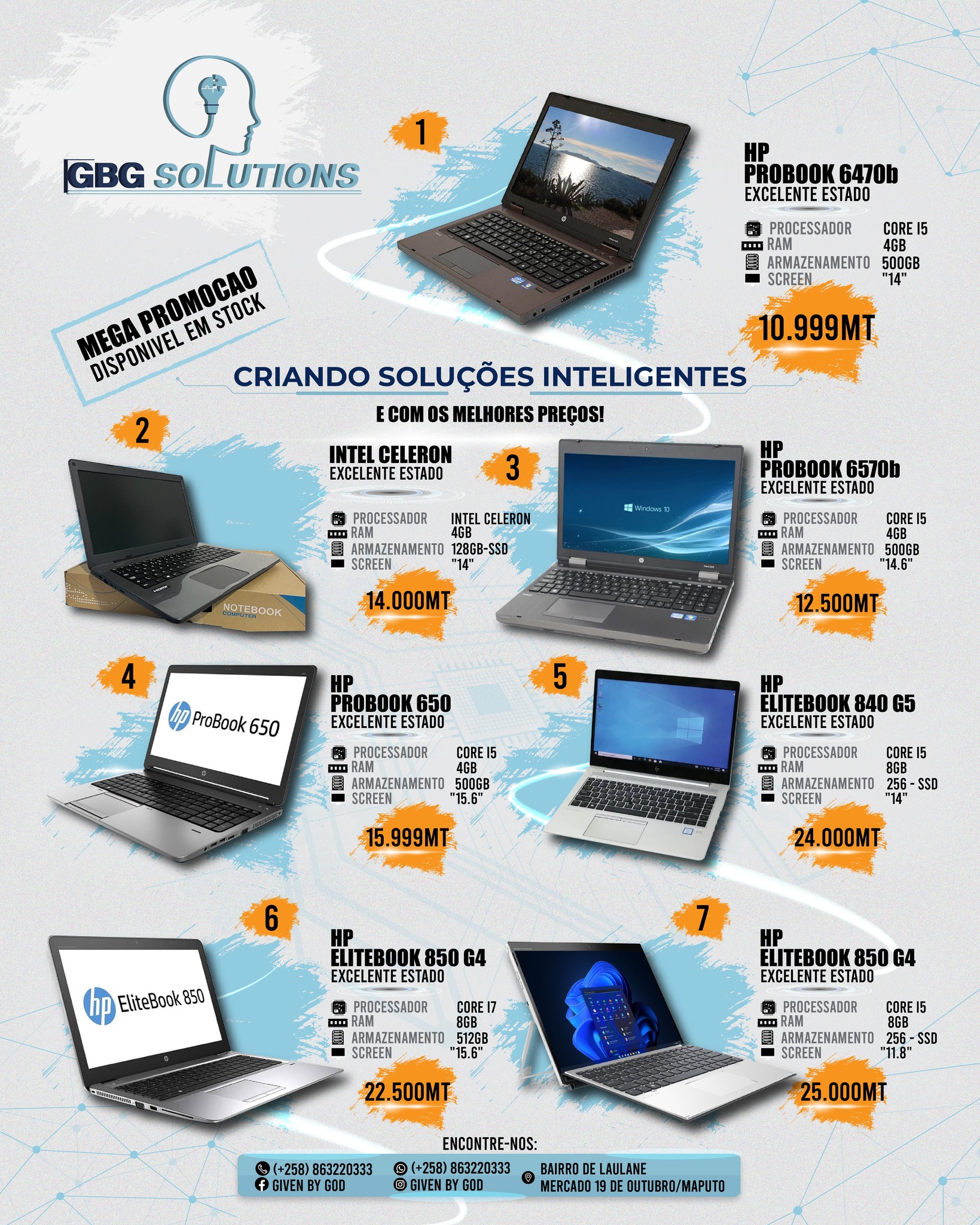 GBG Solutions Facebook ad: A Hora de Ter o Seu Novo Laptop…