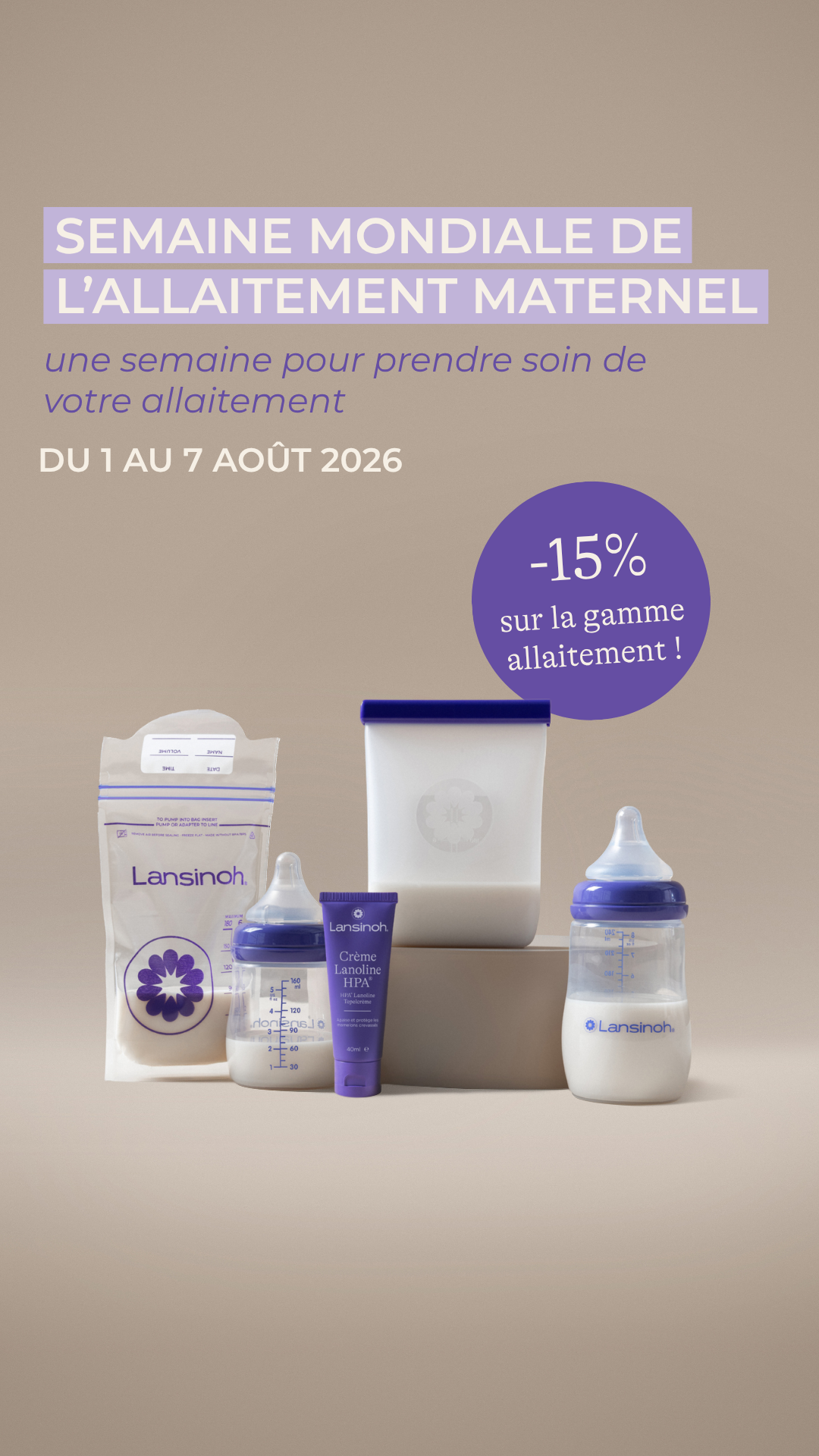 Lansinoh France Facebook ad