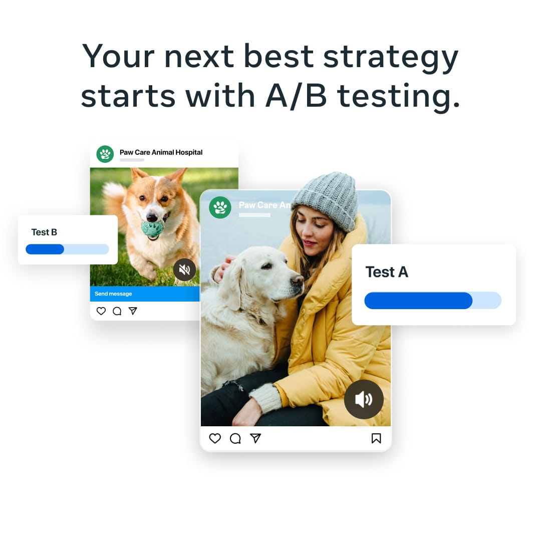 Meta for Business Facebook ad: Get tips and best practices.