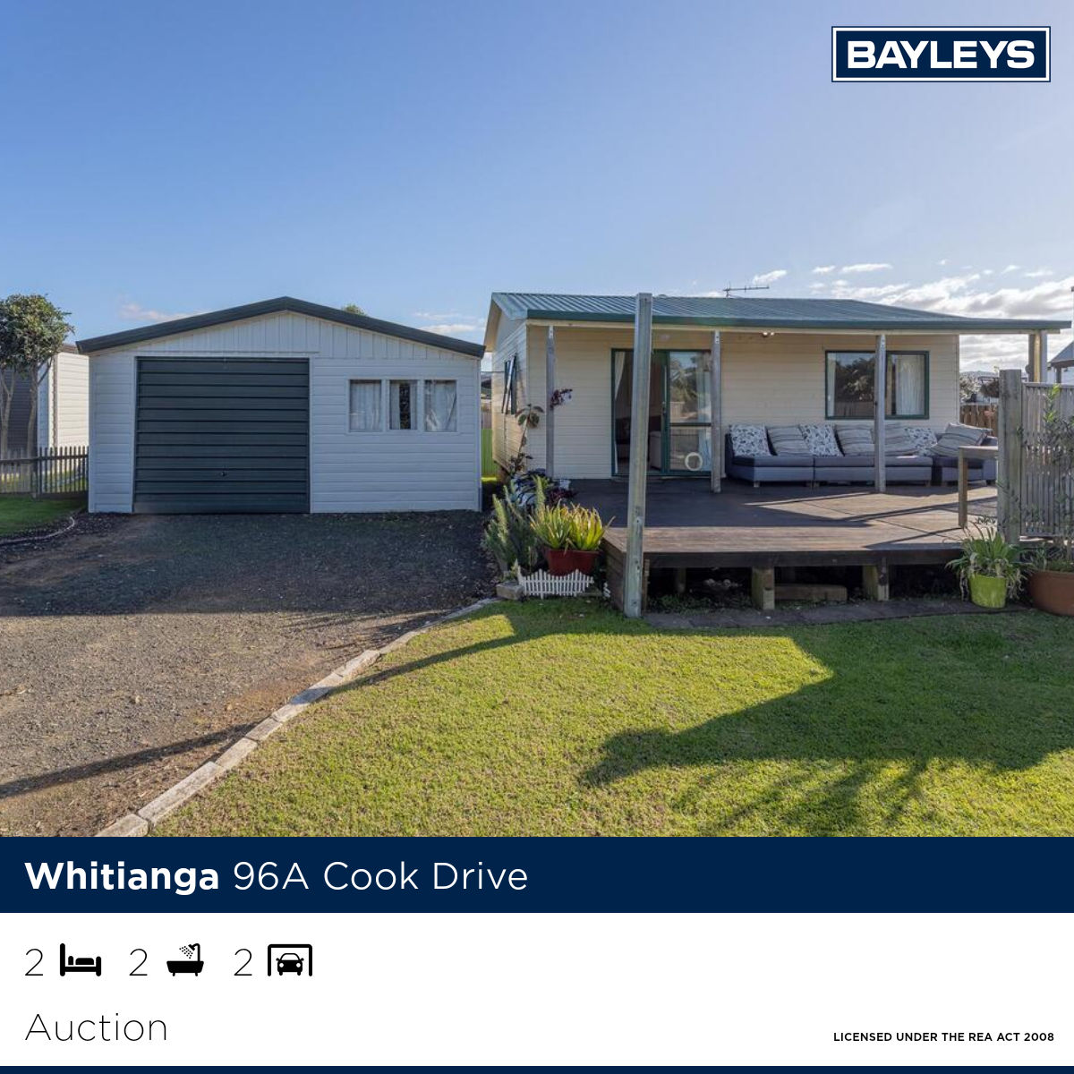 Bayleys Real Estate Whitianga Facebook ad from Jul 13, 2026