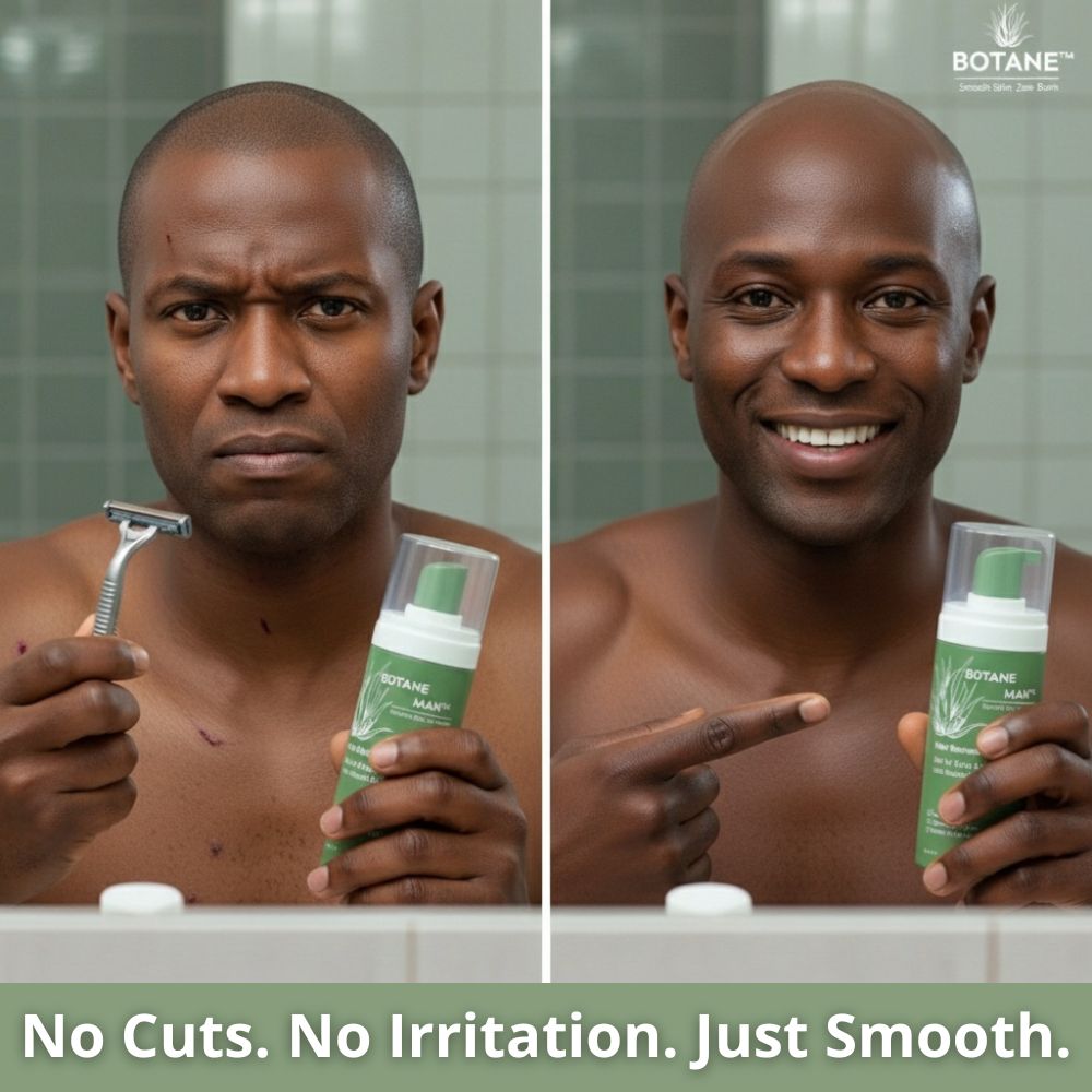 Coach Rashad Tate Facebook ad: Stone Age Razors Belong in the Past.