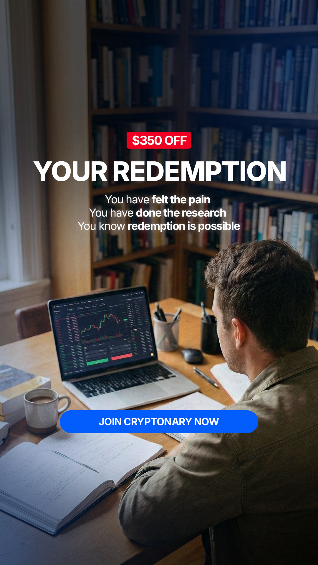 Cryptonary Facebook ad