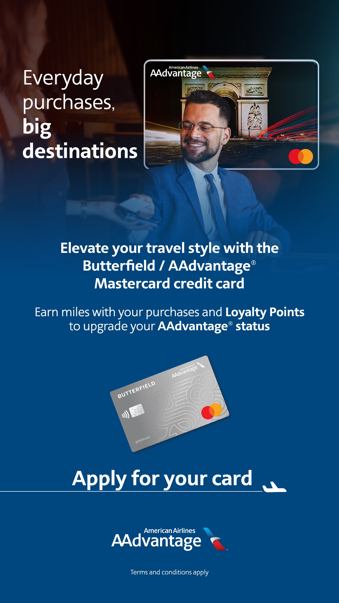 American Airlines Facebook ad