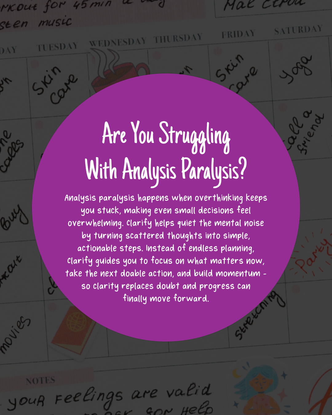 Clarify - Your Focus Keeper Facebook ad