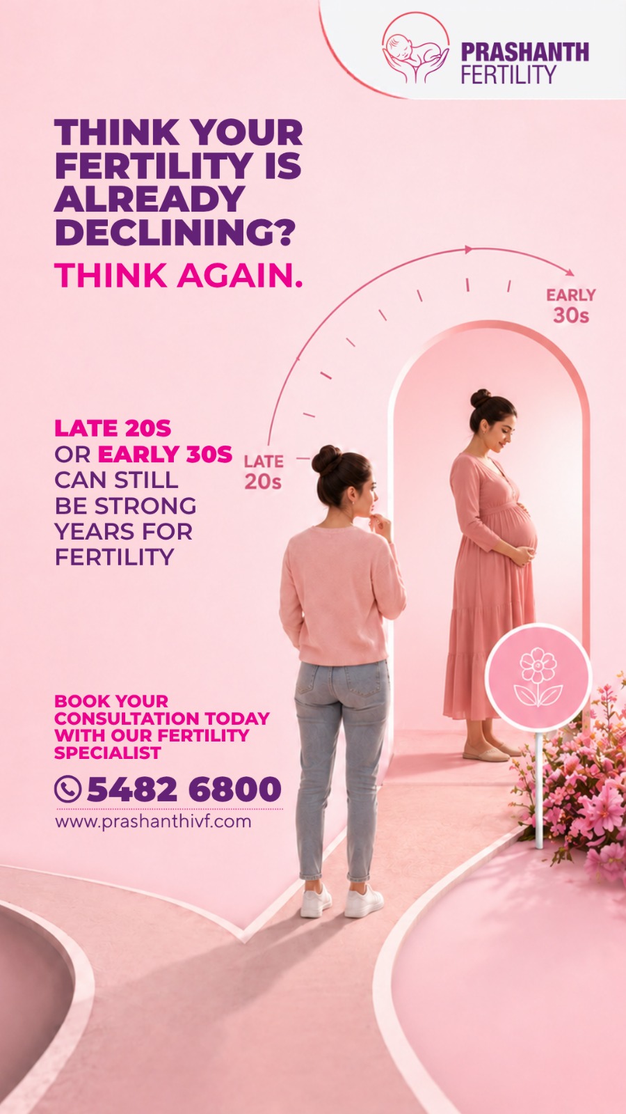 Prashanth Fertility Mauritius Facebook ad from Jul 2, 2026