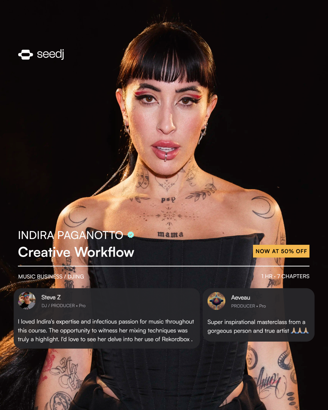 SEEDJ Facebook ad