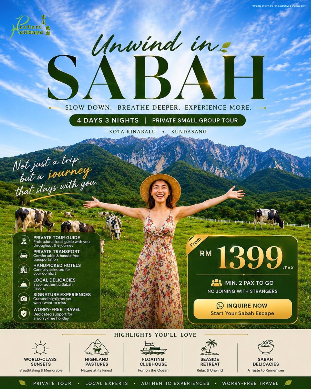 Perfect Holidays Sabah Facebook ad: ๐๐๐๐ ๐๐๐๐๐ก ๐๐ซ๐ข๐ฏ๐๐ญ๐ ๐๐ฌ๐๐๐ฉ๐ |โฆ