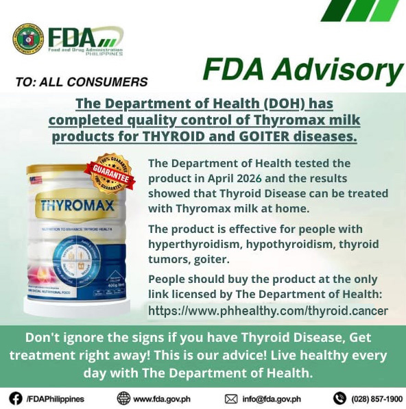 Dr. Eric Tayag ▷ Department of Health Facebook ad: DON'T IGNORE THYROID DISORDERS AND GOITER!