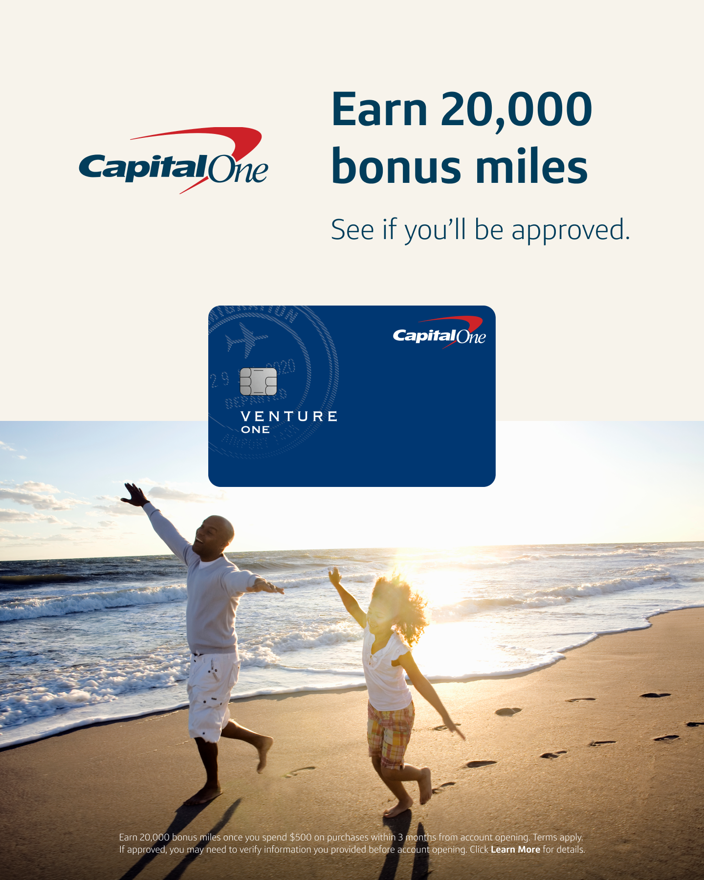 Capital One Facebook ad