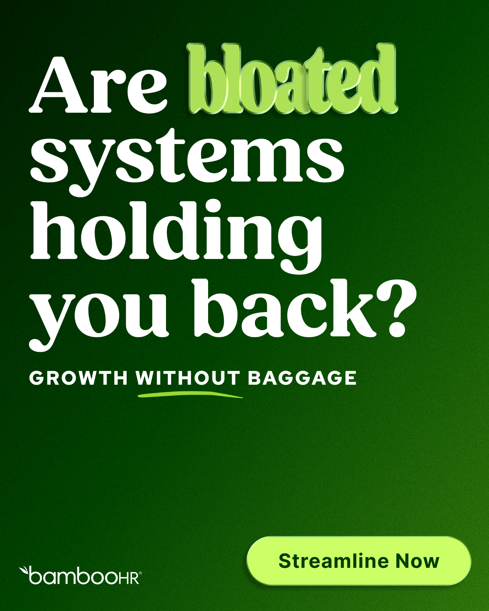 BambooHR Facebook ad