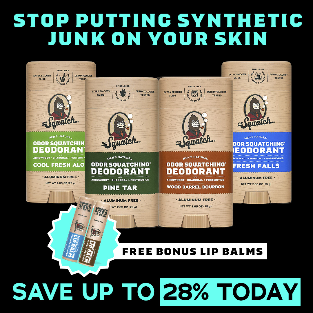 Dr. Squatch Facebook ad