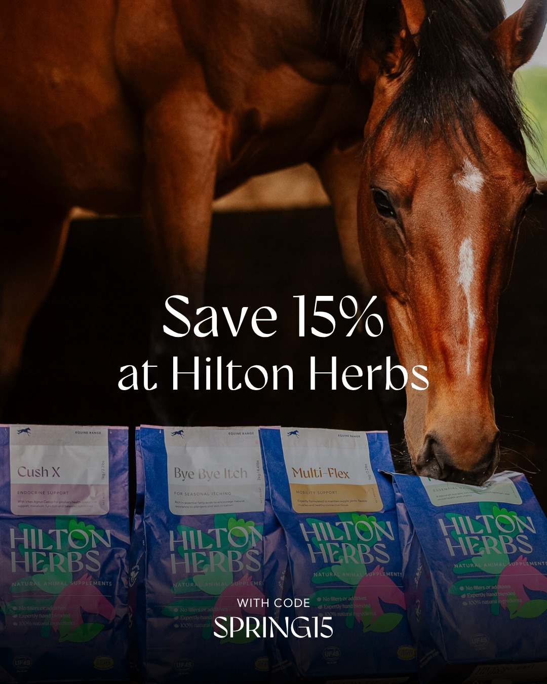 Hilton Herbs Facebook ad: The Spring Sale is HERE!
