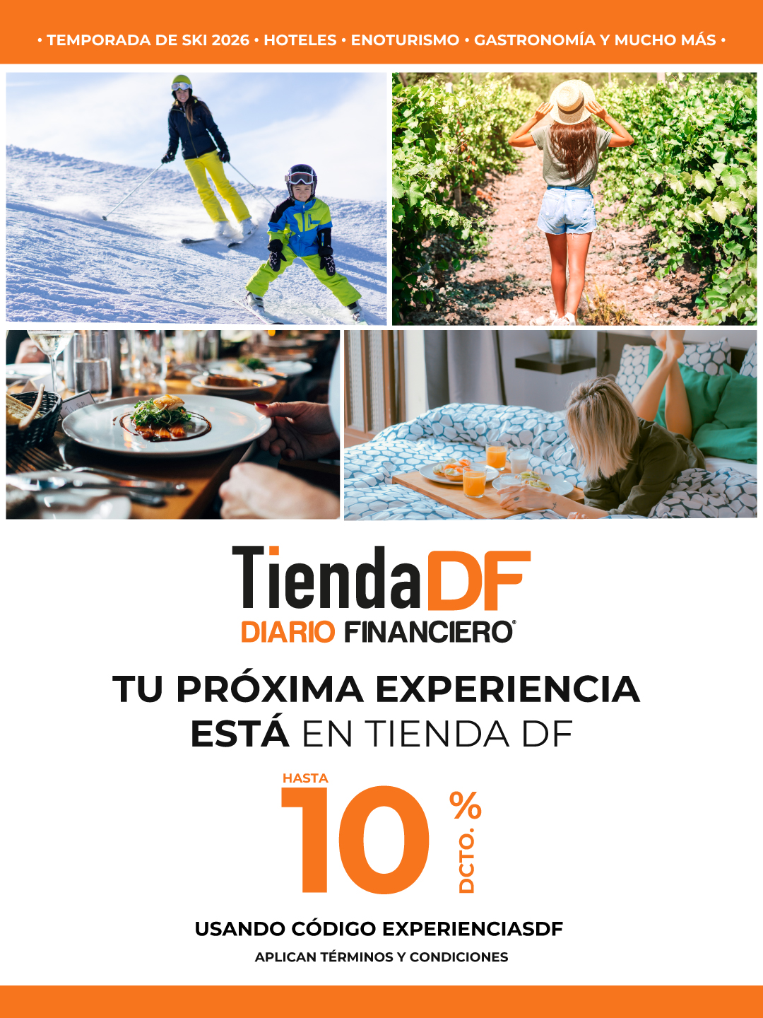 Diario Financiero Facebook ad: Tienda DF