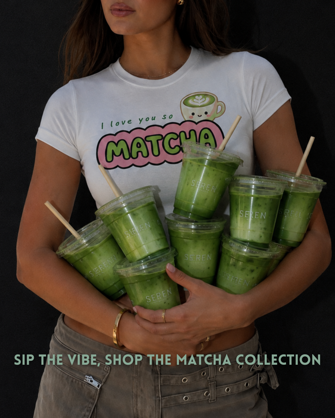 Burger.Bae Facebook ad: For the Matcha Obsessed