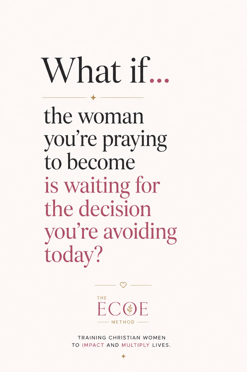 Raissa Barros Facebook ad: Become a Christian Mentor in 30 Days
