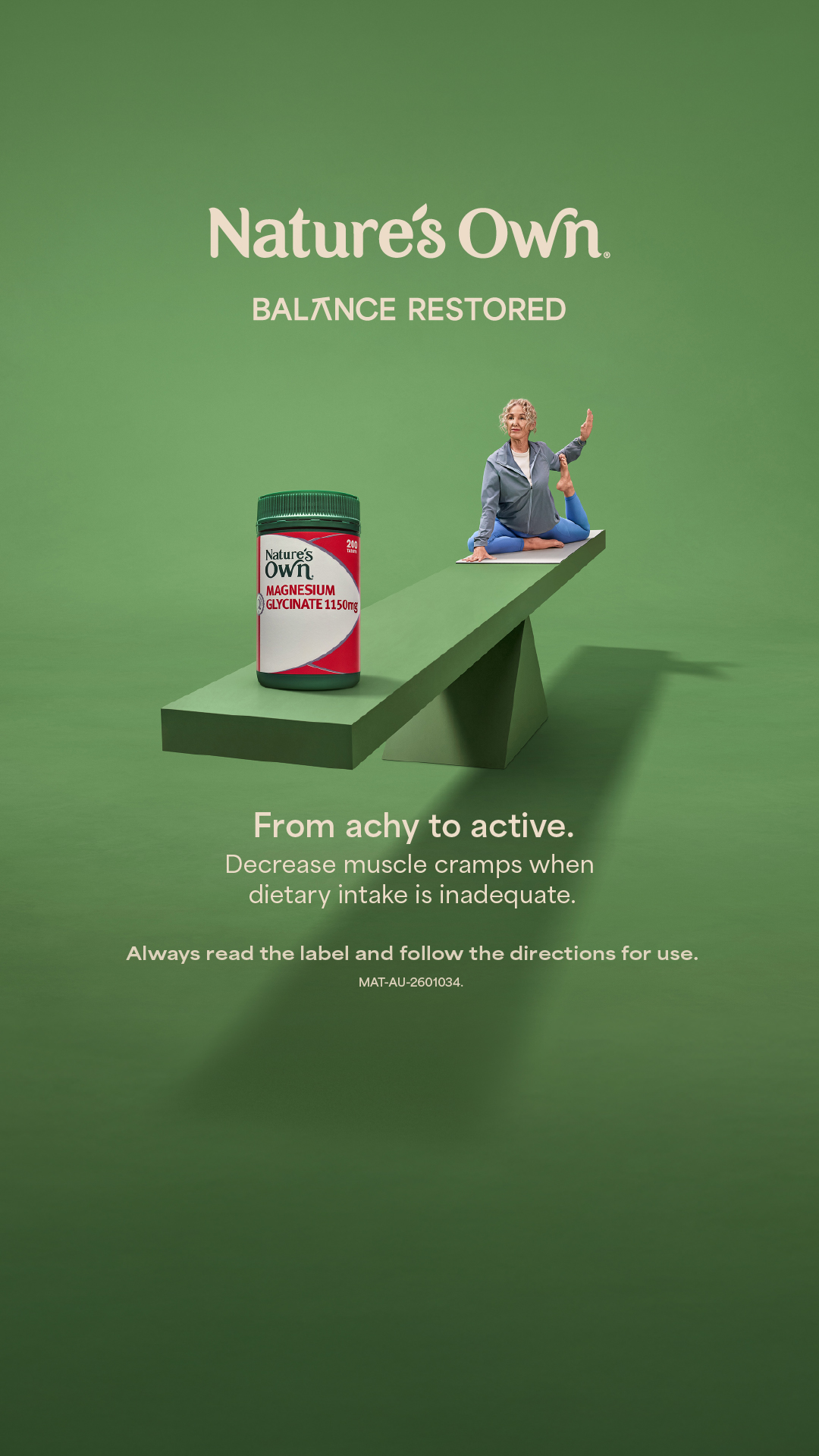 Nature's Own Australia Facebook ad