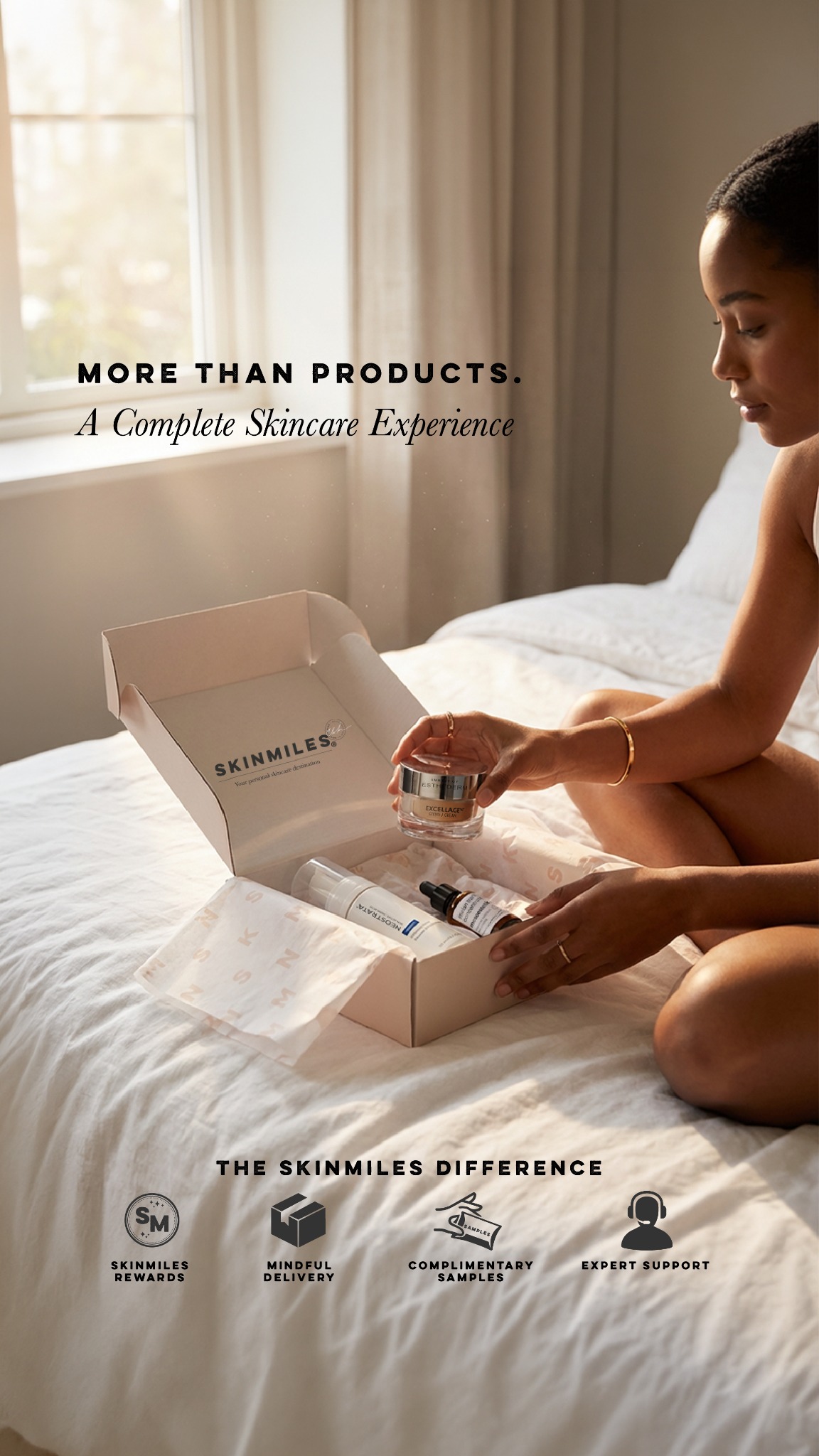 SkinMiles Facebook ad from Apr 25, 2026