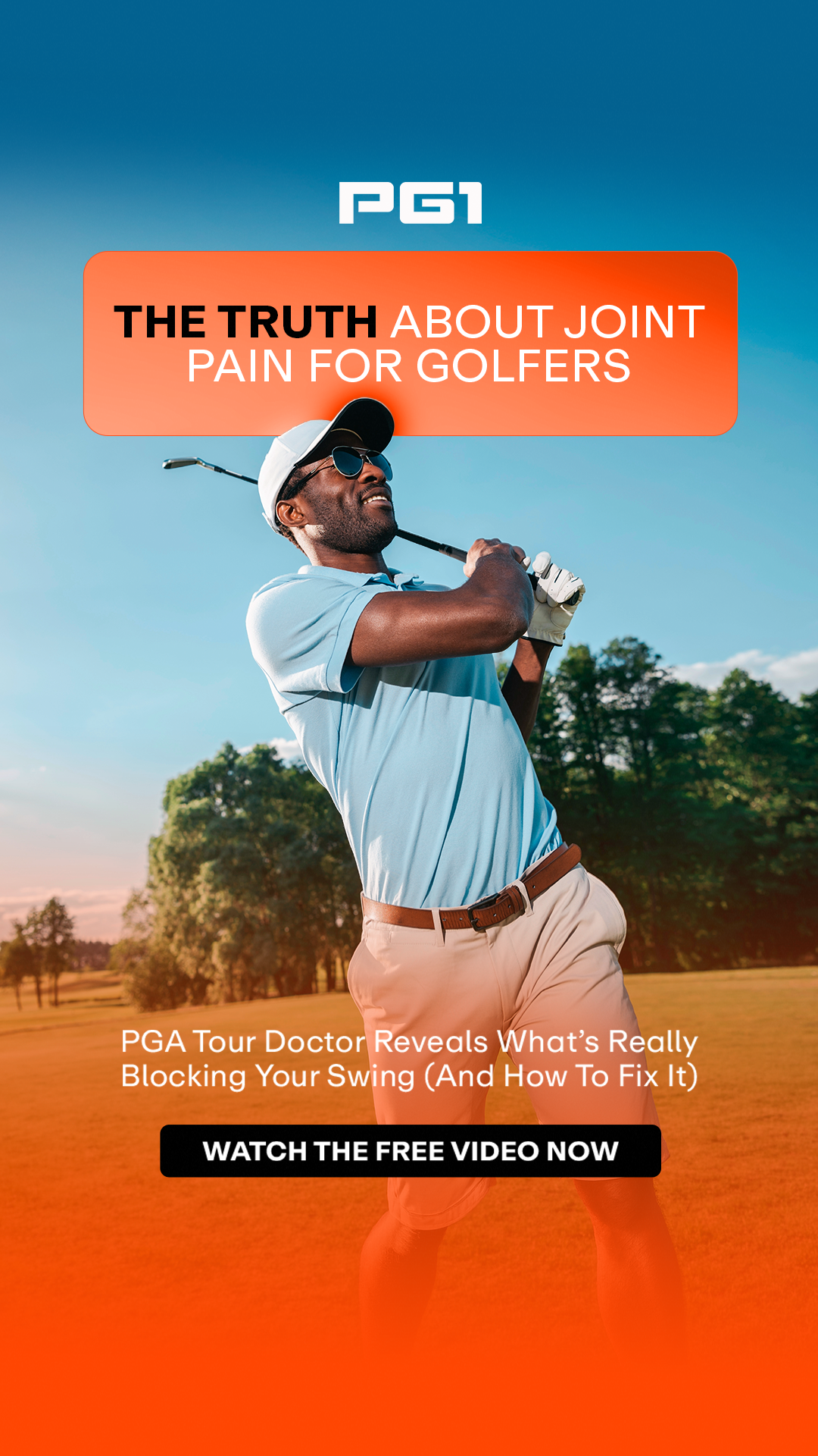 Performance Golf Facebook ad
