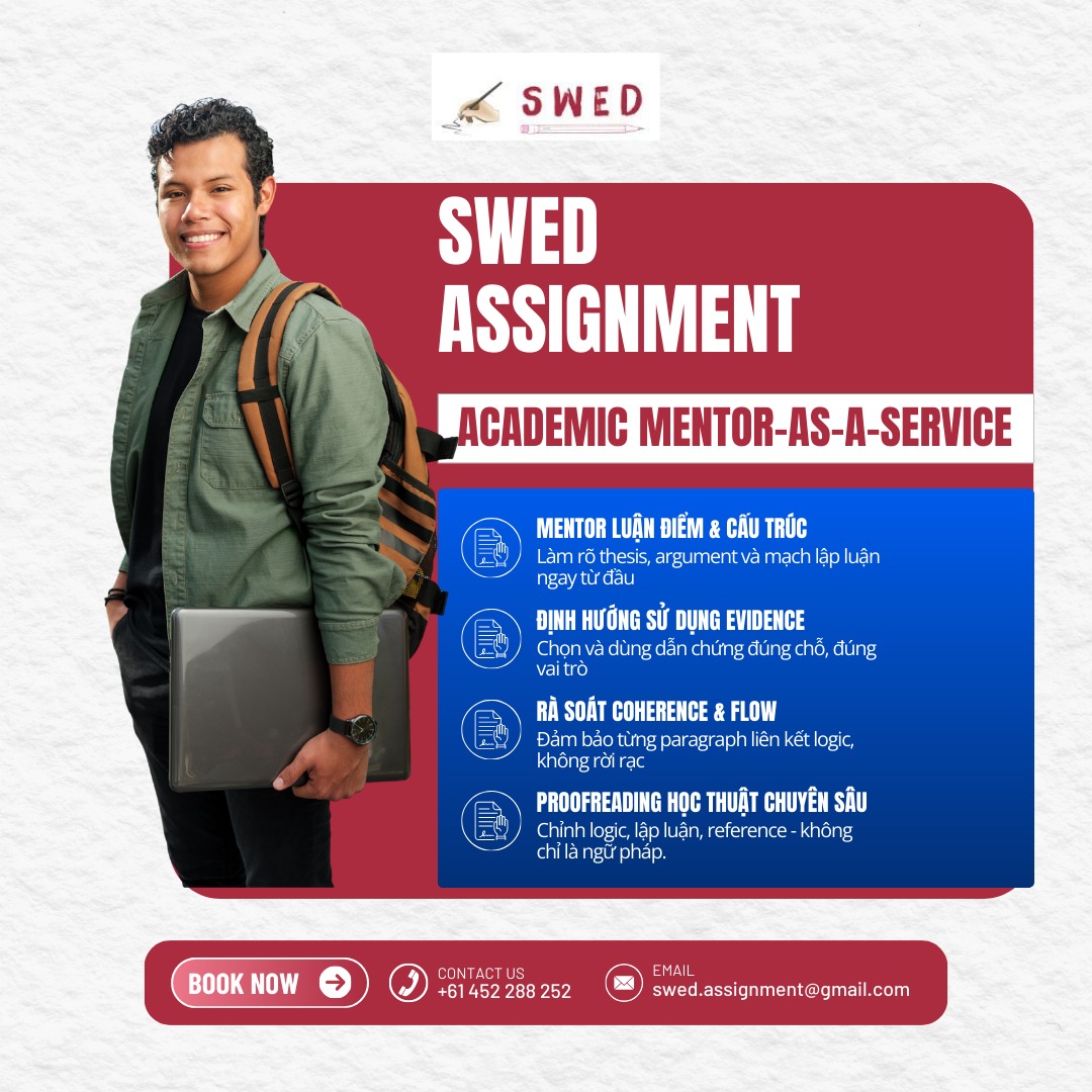 SWED Assignment Service Facebook ad: SWED ASSIGNMENT: ACADEMIC MENTOR-AS-A-SERVICE
