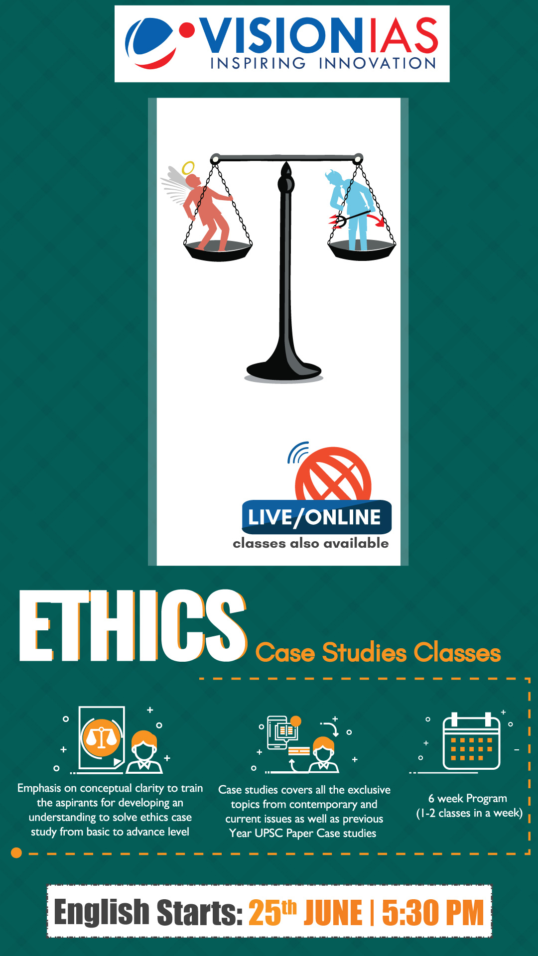 Vision IAS Facebook ad