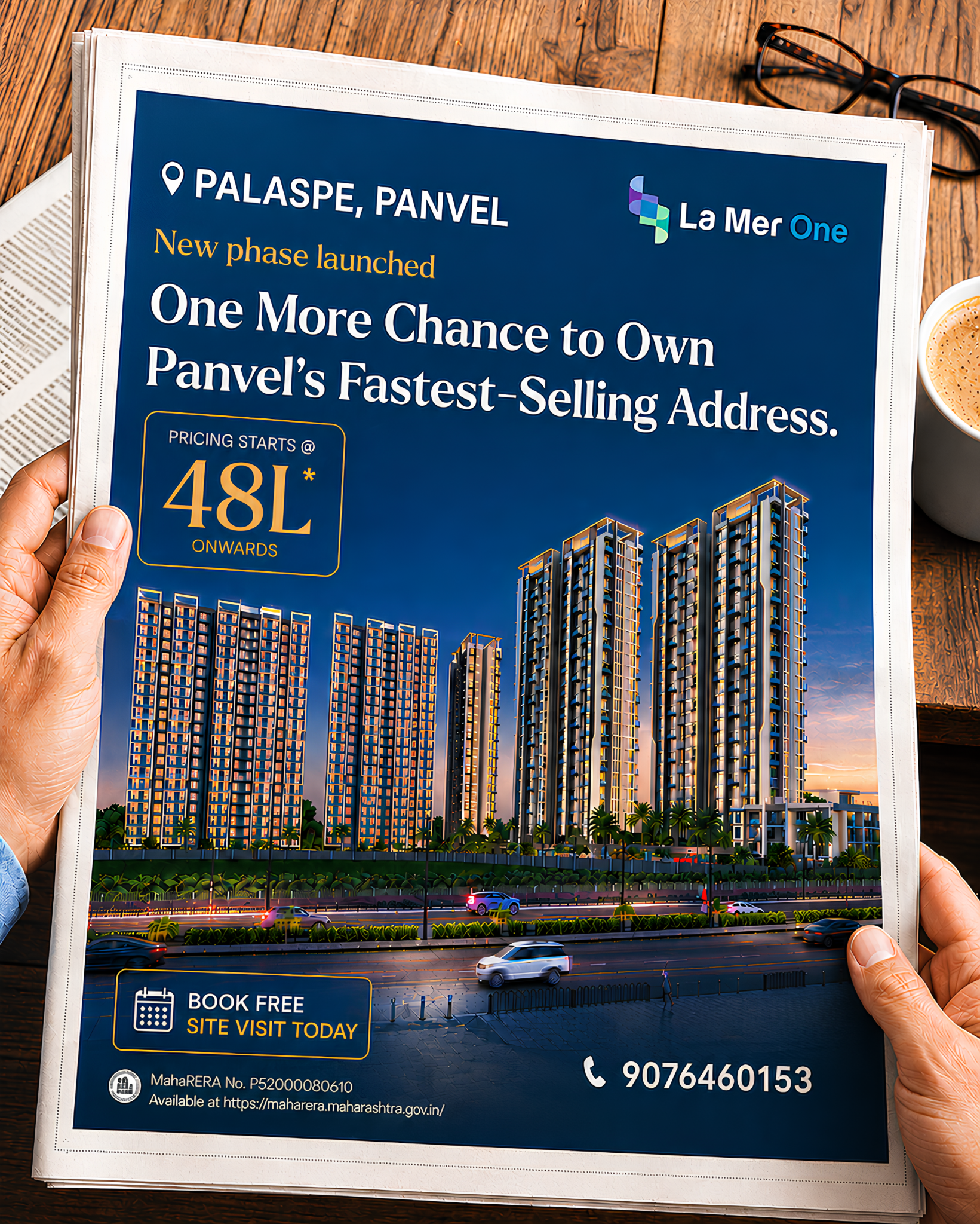 Fortune PropTech Facebook ad: 10 mins from NMIA!