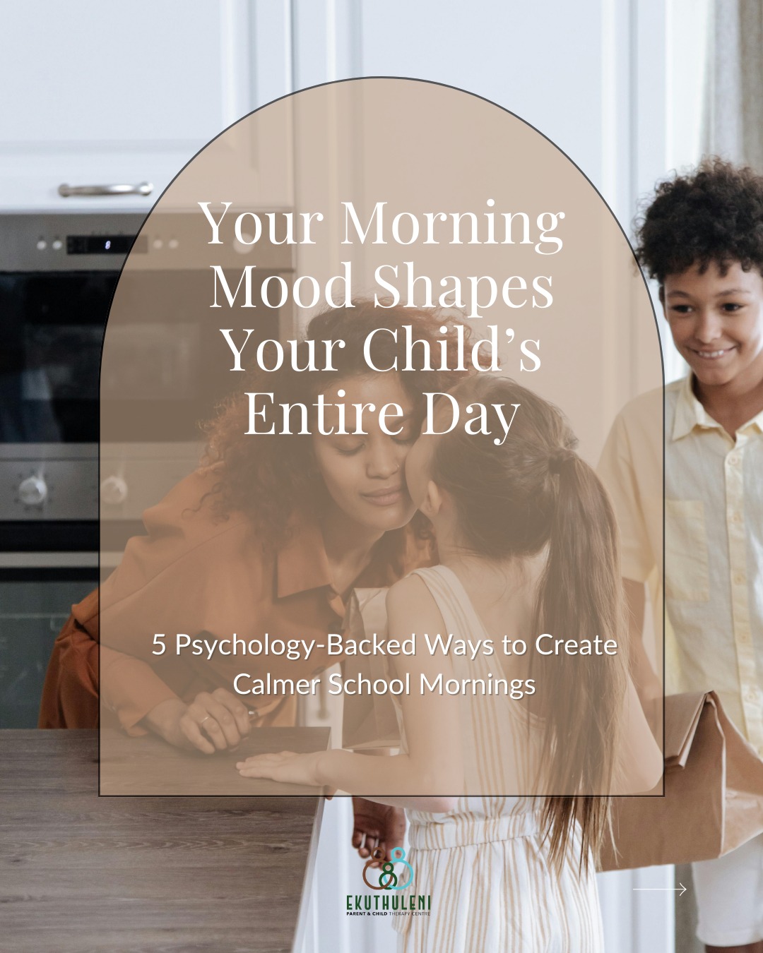 Ekuthuleni Parent and Child Therapy Centre Facebook ad: Mornings can feel rushed, chaotic, and stressful for…
