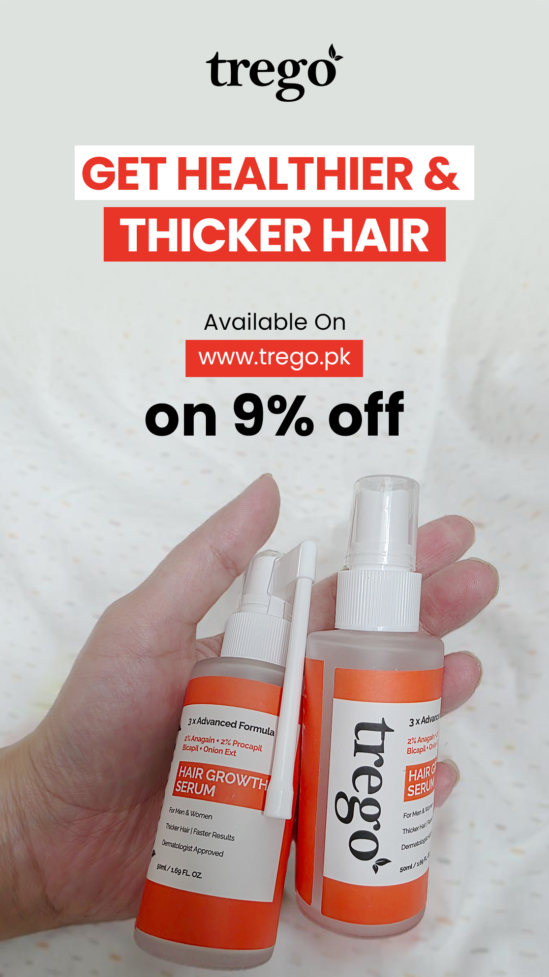 Haircare by Trego Facebook ad