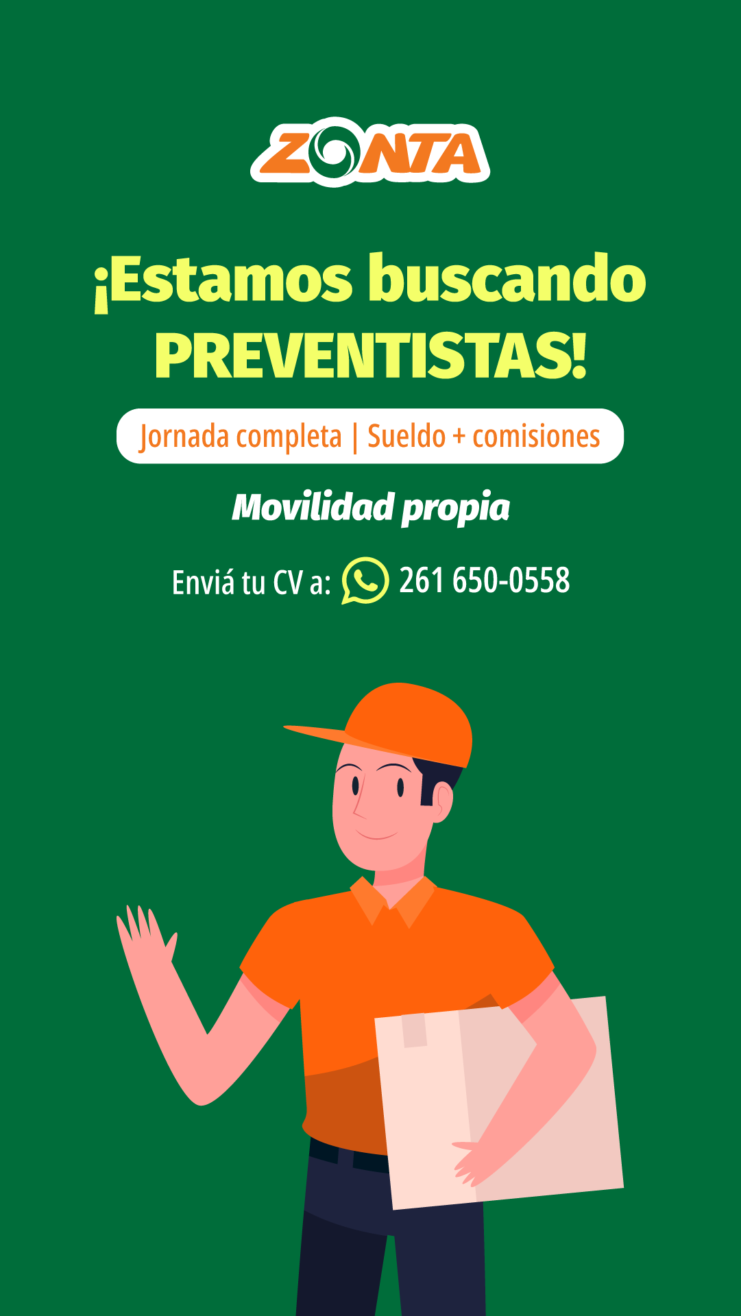 Zonta Snacks Mendoza Facebook ad from Sep 11, 2025