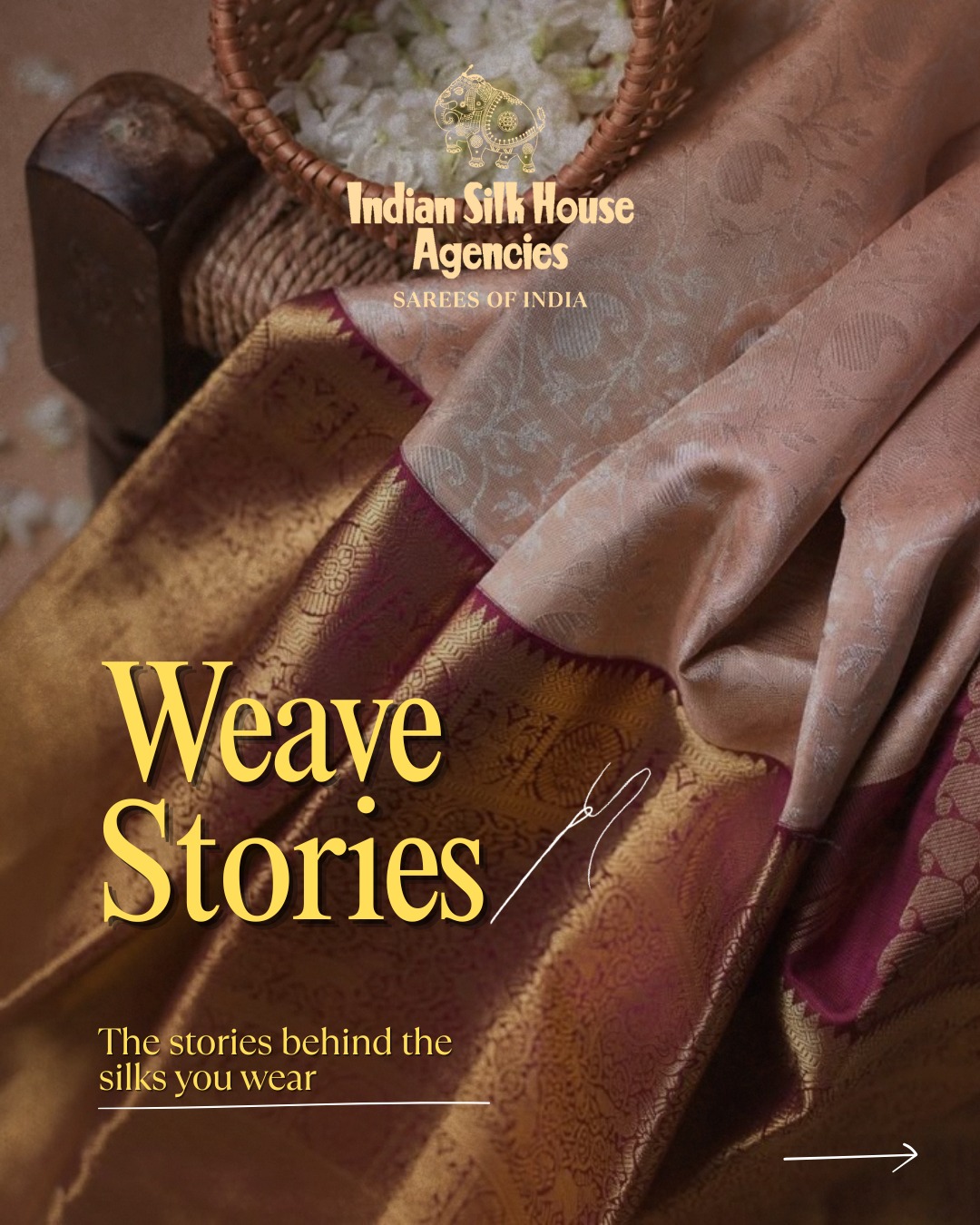 Indian Silk House Agencies Facebook ad