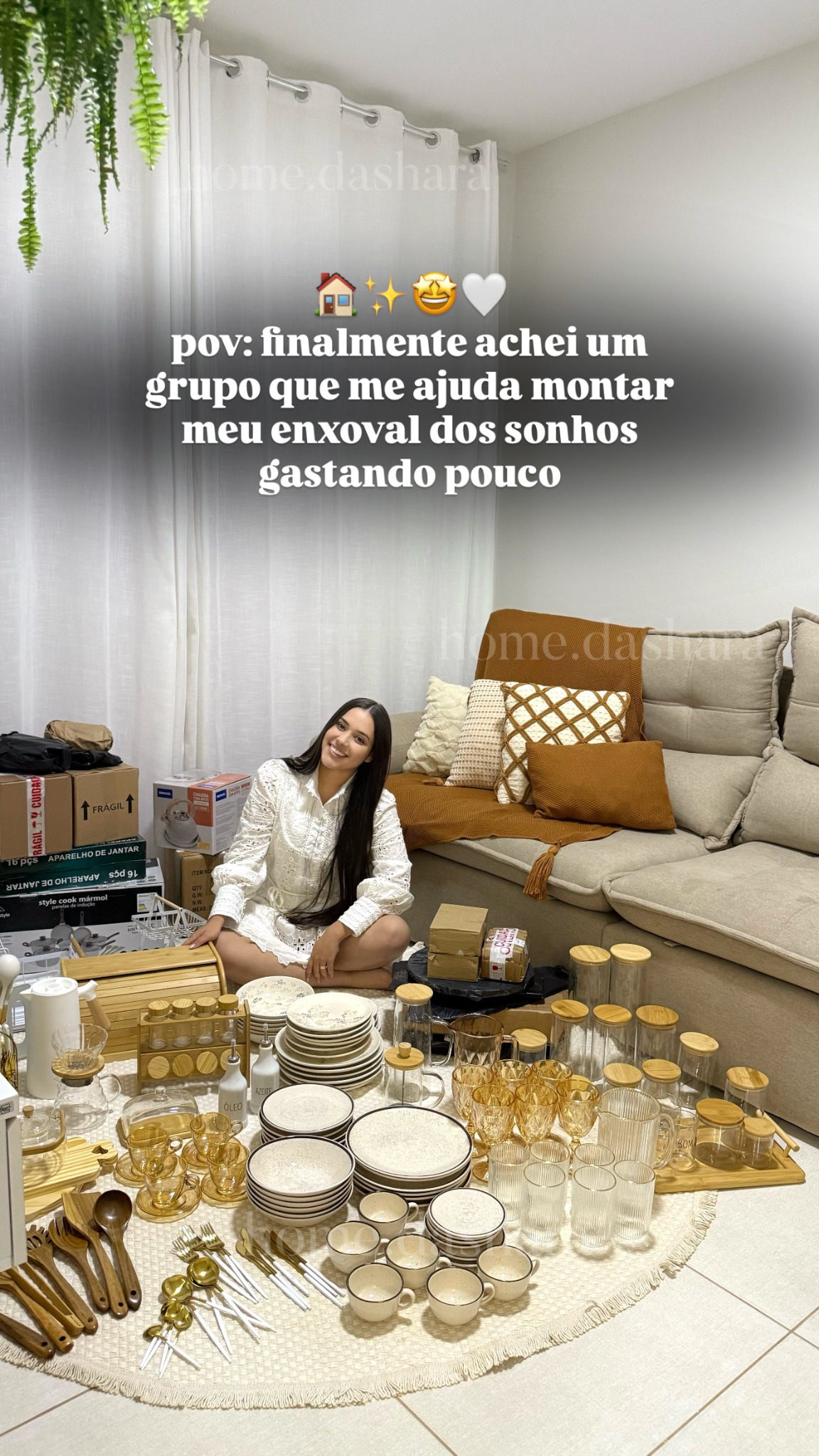 Home da Shara Facebook ad: Quer pagar barato mesmo? Entra aqui!