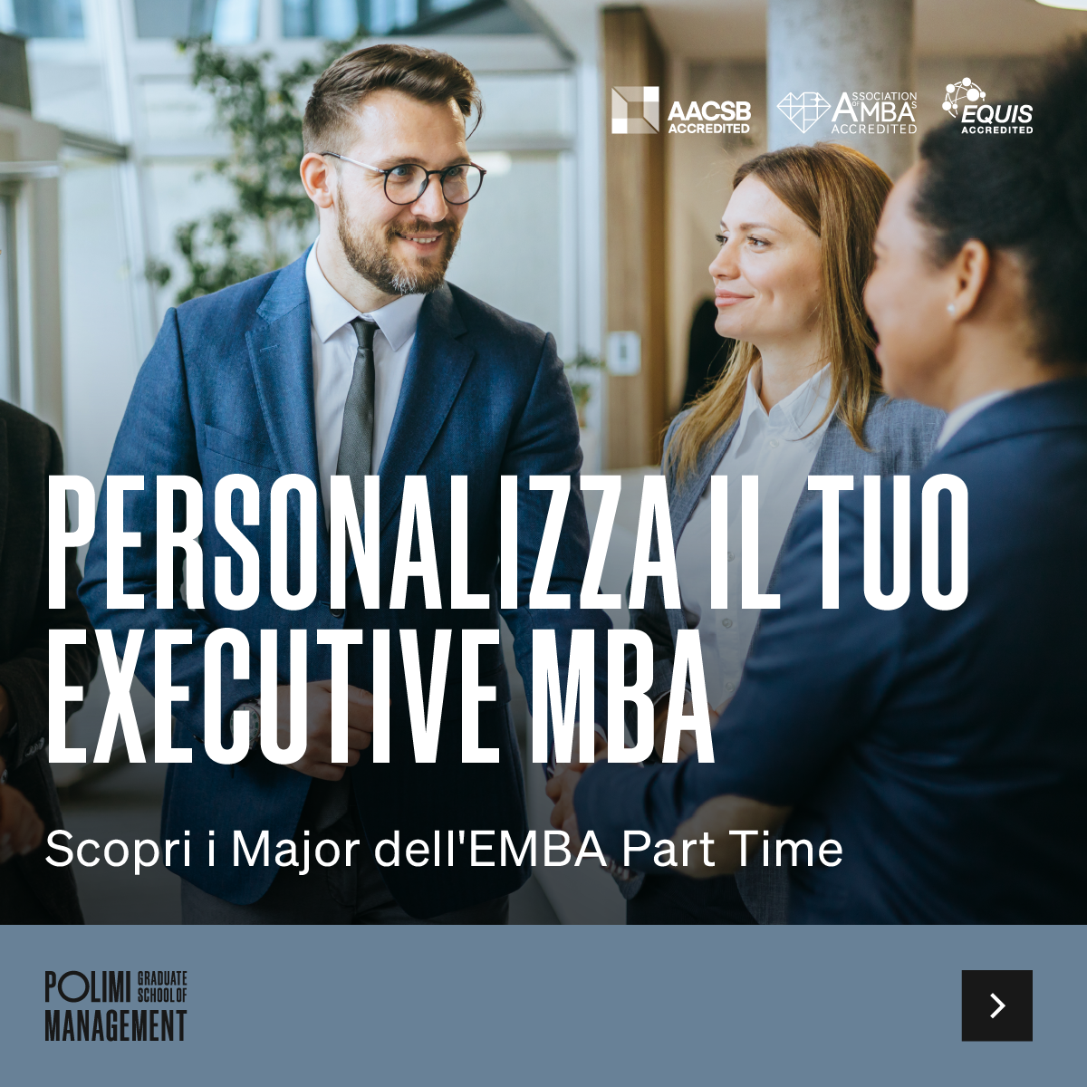 POLIMI Graduate School of Management Facebook ad