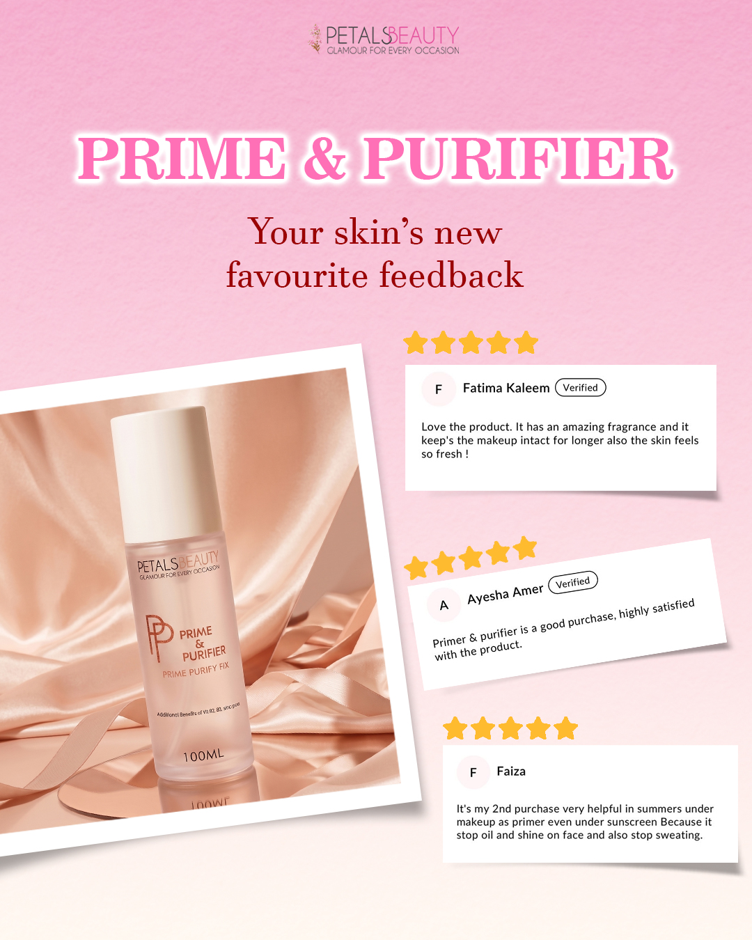 Petals Beauty Facebook ad