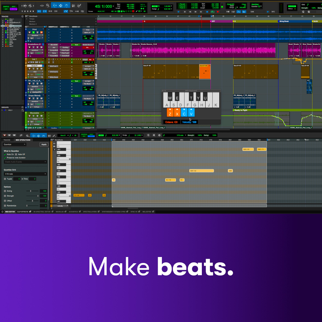 Avid Pro Tools Facebook ad