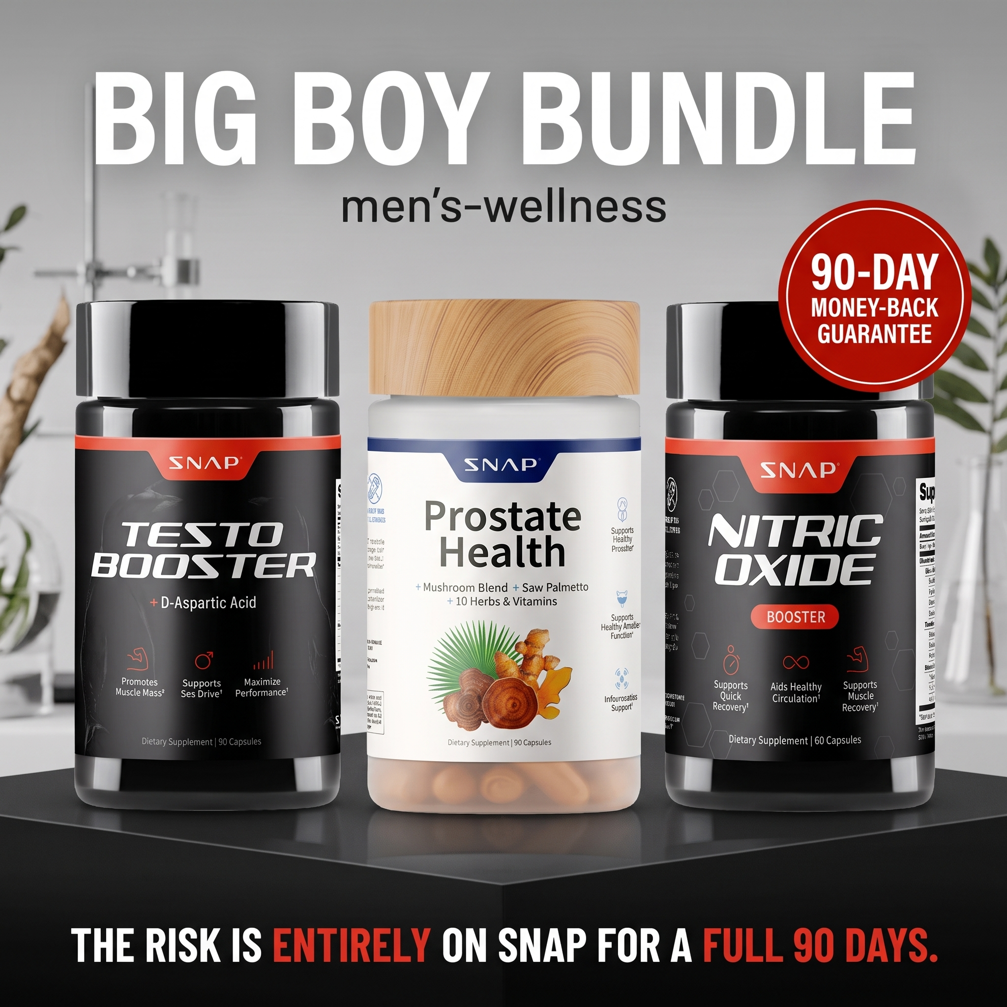 Snap Supplements Facebook ad