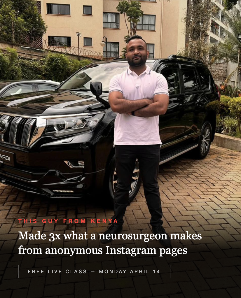 Kunalshah Facebook ad: Free Training: The Faceless Instagram Page System