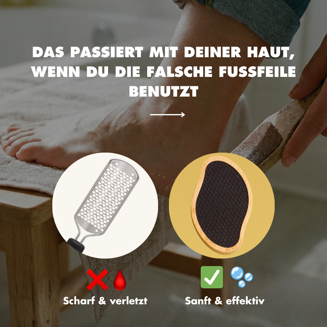 Valeria & Viktor Facebook ad: Schieb Fusspflege nicht weiter auf!