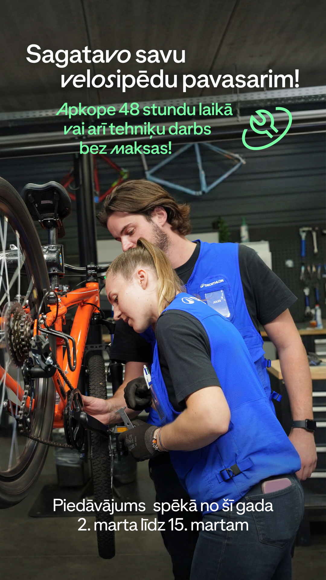 Decathlon Latvija Facebook ad